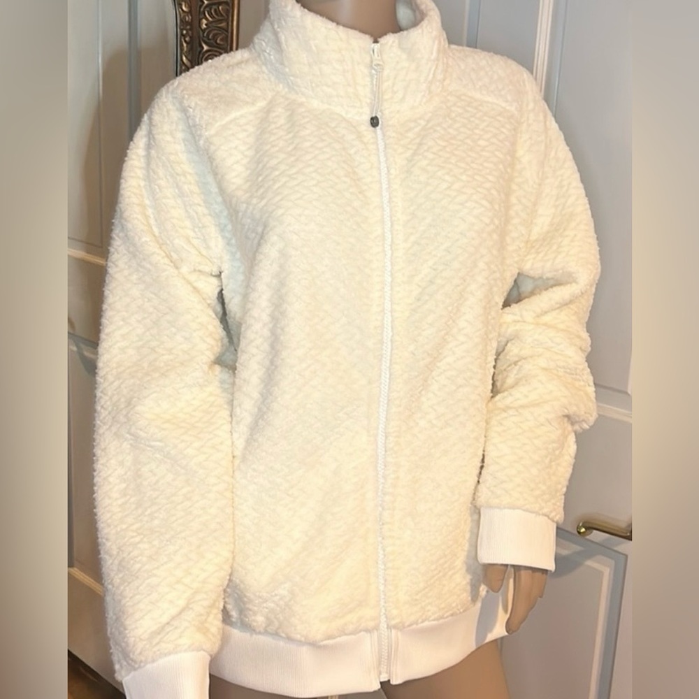 Talbots Patterned Fleece Jacket - Picture 2 of 11